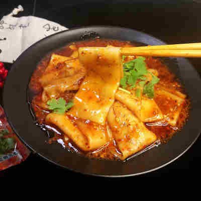 流汁宽粉5袋装 兰州火吧 甘肃特产定西流汁 网红麻辣速食宽粉