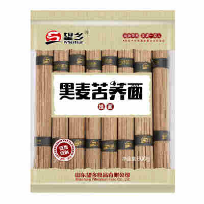 【低脂低钠】黑麦苦荞面800g