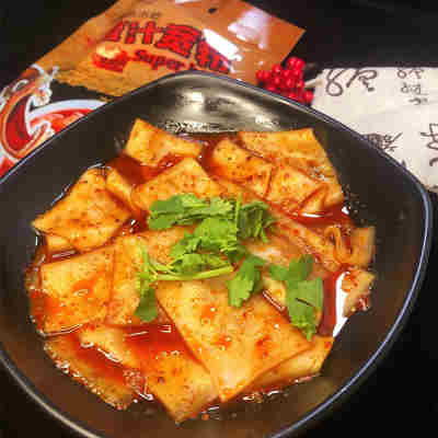 流汁宽粉5袋装 兰州火吧 甘肃特产定西流汁 网红麻辣速食宽粉