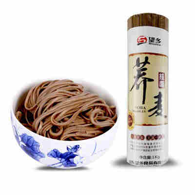望乡荞麦面挂面冷面1kg杂粮粗粮速食面条仿手工挂面批发粮油米面