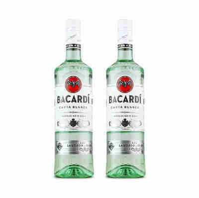 洋酒 百加得白朗姆酒BACARDI RUM750ml百家得