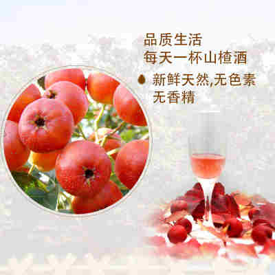 红酒果酒老山楂酒酒水批发水果酒微醺甜酒果酒低度源头厂家