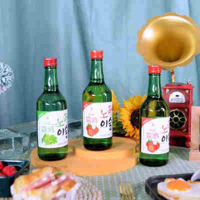 烧酒诺谷果味烧酒水果味女士微醺酒草莓西柚味葡萄鸡尾酒配置露酒