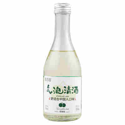 醉香田瓶装气泡清酒青梅260ml果酒米酒低度微醺一件代发批发包邮