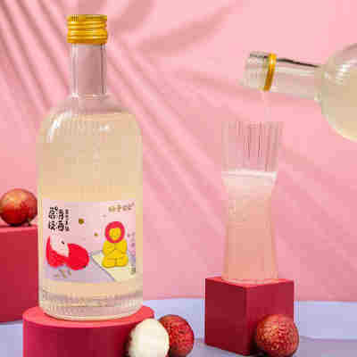 狮子歌歌 青梅酒柚子梅酒果酒果味微醺女士糯米酒晚安酒375ml批发