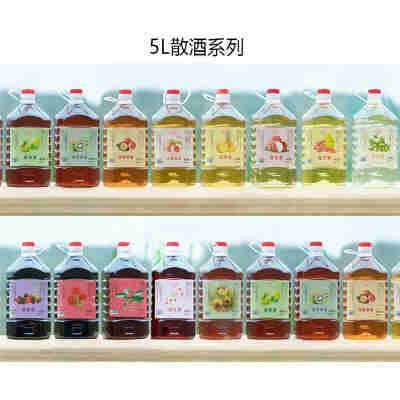 【试饮装】果酒花酒桂花酒桃花酒青梅酒小酒馆米酒批发代加工