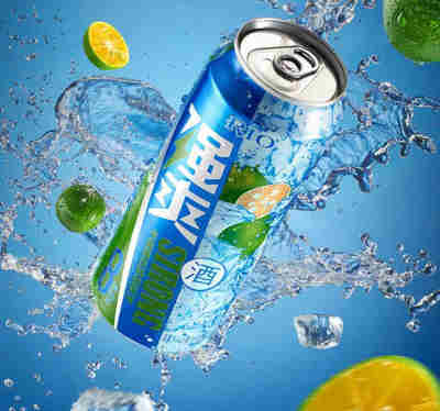 强爽8度卡曼橘味500ml*12罐