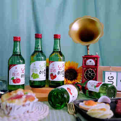 烧酒诺谷果味烧酒水果味女士微醺酒草莓西柚味葡萄鸡尾酒配置露酒